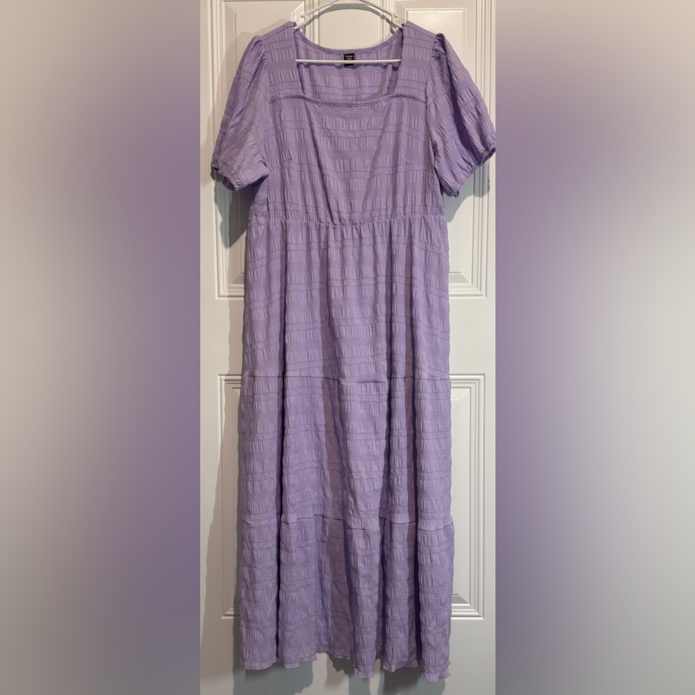 SHEIN Lavender A-Line Dress